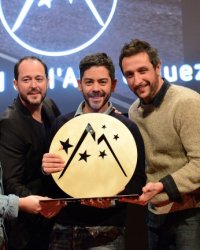Manu Payet triomphe à l'Alpe d'Huez avec son premier film
