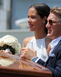 Ana Ivanovic et Bastian Schweinsteiger se sont dit "oui" à Venise