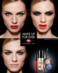Andreja Pejic, visage de la nouvelle campagne Make Up For Ever