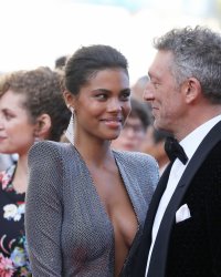 Vincent Cassel et Tina Kunakey, fous amoureux à Cannes
