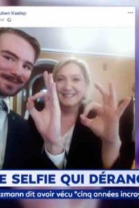 Le selfie polémique de Marine Le Pen - ZAPPING ACTU DU 15/05/2019