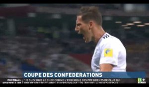 Zap Sport 30 juin : L'Allemagne écrase le Mexique et rejoint le Chili en finale (vidéo)