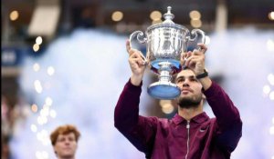 US Open: Alcaraz bat Sinner en finale et lui reprend la place de N.1 mondial