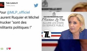 Marine Le Pen dézingue Laurent Ruquier