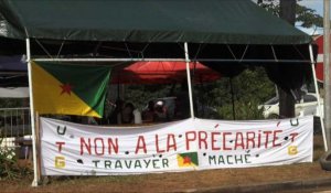 Guyane: démarrage timide de la grève générale
