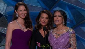 Oscars 2018 : Trois actrices défendent #MeToo et Time's Up sur scène (Vidéo)