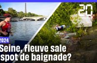JO de Paris 2024 : La Seine est-elle un fleuve sale ou un futur spot de baignade ?