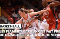 Flammes Carolo - Roche Vendée : l’après-match avec Romuald Yernaux et Sara Chevaugeon