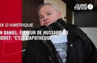 VIDEO. "Le Prix d'Amérique c'est l'apothéose" estime Jean Daniel, éleveur de Hussard du Landret