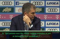 Gr. A - Le coach du Monténégro assure ne pas avoir ''entendu de chants racistes''