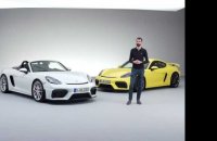 Présentation des Porsche 718 Cayman GT4 et 718 Spyder