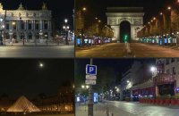 Coronavirus: à Paris, les monuments illuminés mais personne pour les admirer