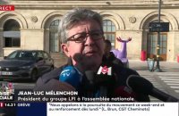 Jean-Luc Mélenchon : "J'appelle à observer une stricte non-violence dans ces manifestations"