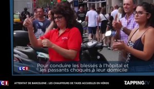 Attentat de Barcelone : les chauffeurs de taxis accueillis en héros sur Las Ramblas (vidéo)