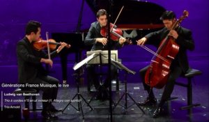 Ludwig van Beethoven / Trio à cordes n° 5 en ut mineur op. 9 n° 3 : I. Allegro con spirito (Trio Arnold)
