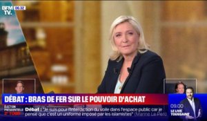 Débat: le bras de fer entre Emmanuel Macron et Marine Le Pen sur le pouvoir d'achat