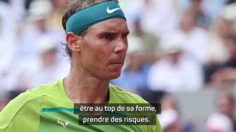 Nadal - Simon : &quot;Le moment où ça va s&#39;arrêter, ça va faire boum, fini !&quot; - Orange Sport