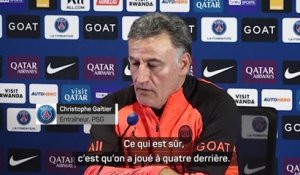 13e j. - Galtier : "La MNM ? Quand il y a cette dynamique, on ne la casse pas"