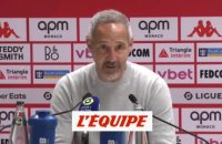 Hütter : « La meilleure équipe n'a pas gagné aujourd'hui » - Foot - L1 - Monaco