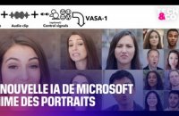 VASA-1: la nouvelle IA de Microsoft anime des portraits de façon ultraréaliste