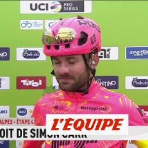 Carr : «On avait carte blanche» - Cyclisme - Tour des Alpes