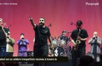 PHOTOS Ibrahim Maalouf en concert au Grand Rex à Paris, sous le regard de sa discrète mais sublime épouse Hiba