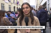 Sciences Po : occupation de militants pro-Palestine