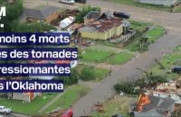 États-Unis: au moins 4 personnes tuées après des tornades impressionnantes dans l’Oklahoma