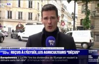 Les syndicats agricoles ressortent "déçus" de leur réunion à l'Élysée