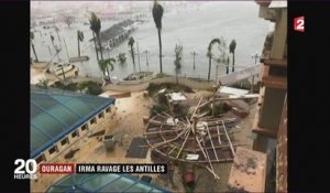 Ouragan Irma : l'aéroport de Saint-Martin dévasté