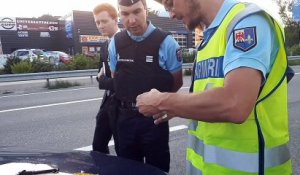 Opération de contrôle de gendarmerie dans les Hautes-Alpes