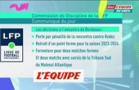Match perdu face à Rodez pour Bordeaux, les Girondins en L2 la saison prochaine - Foot - L2