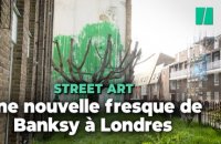 Avec sa nouvelle œuvre, Banksy rend son feuillage à cet arbre