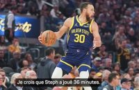 Warriors - Kerr envisage de laisser au repos Curry pour le dernier match