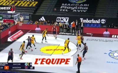 Le résumé de Maccabi Tel-Aviv - Vitoria - Basket - Euroligue (H)