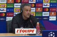 Luis Enrique : « L'expulsion a été la clé » - Foot - C1 - PSG