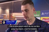 Lunin : "Je suis l'homme le plus heureux du monde"