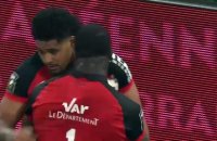 TOP 14 - Essai de Leicester FAINGAANUKA (RCT) - RC Toulon - Stade Toulousain