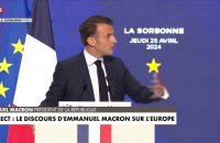 Discours d'Emmanuel Macron sur l'Europe à la Sorbonne: "Nous n'avons pas tout réussi, il faut être lucide" - "Malgré les crises, jamais l'Europe n'a autant avancé"