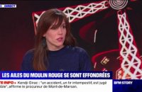 "On a eu beaucoup de chance": Virginie Clerico, directrice de la marque "Moulin Rouge", réagit à la chute des ailes du célèbre cabaret parisien