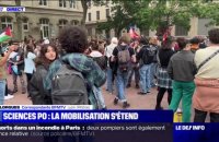 Mobilisations propalestiniennes: un rassemblement en cours à Sciences Po Lyon
