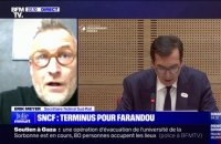 Jean-Pierre Farandou non reconduit à la SNCF: une décision "brutale", pour Erik Meyer (secrétaire fédéral Sud-Rail)