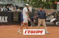 Le match Gaston - Galan interrompu - Tennis - Open Parc de Lyon