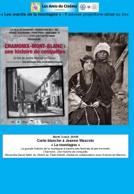 Affiche de La Montagne : Carte blanche à Jeanne Mascolo