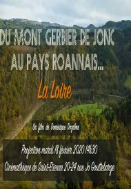 Affiche de Du Mont Gerbier de Jonc au Pays Roannais... La Loire
