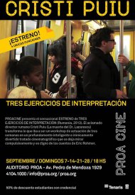 Affiche de Trois exercices d'interprétation