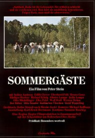 Affiche de Les estivants