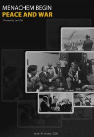Affiche de Menachem begin : Peace and war