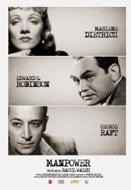 Affiche de Manpower, L'Entraineuse fatale