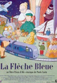 Affiche de La Flèche bleue
